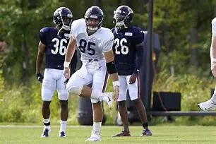 Image for Cole Kmet: The Ascending Tight End Powerhouse of the Chicago Bears