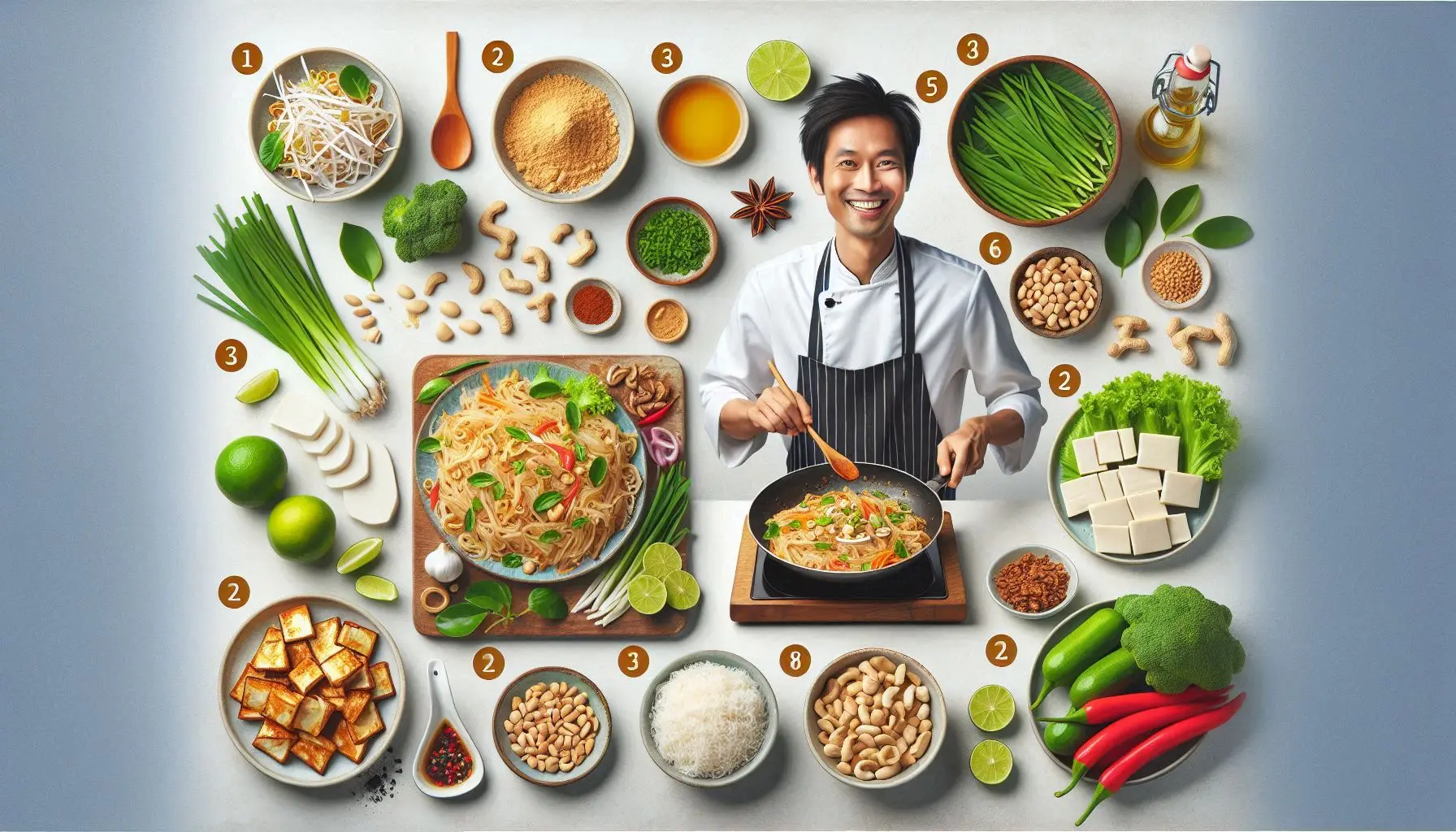 Image of Global Flavors: Authentic Pad Thai Recipe from a Thai Chef